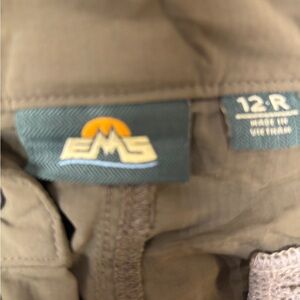 Eastern Mountain Sports Khaki Straight Leg Pants